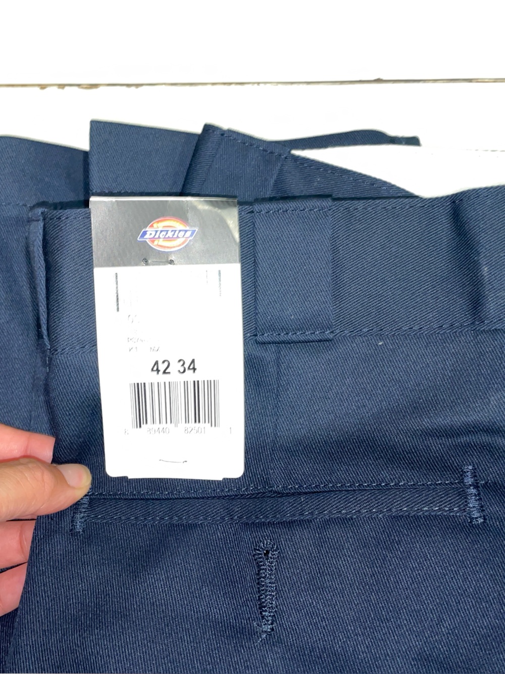 Dickies Men’s Navy Straight Work Pants 42x34